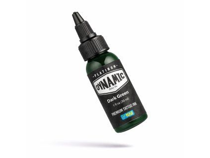 Platinum by Dynamic Tattoo Ink Dark Green 30 ml