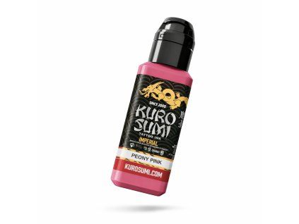 Kuro Sumi Imperial Tattoo Ink Peony Pink