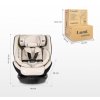150553 294613 autosedacka lumi i size 40 150 cm isofix 360 rastova od 0m do 12 rokov tm seda