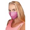 RESPIRATOR FFP2 GOOD MASK BAREVNY RUZOVY 10 KS VYROBENO V CR