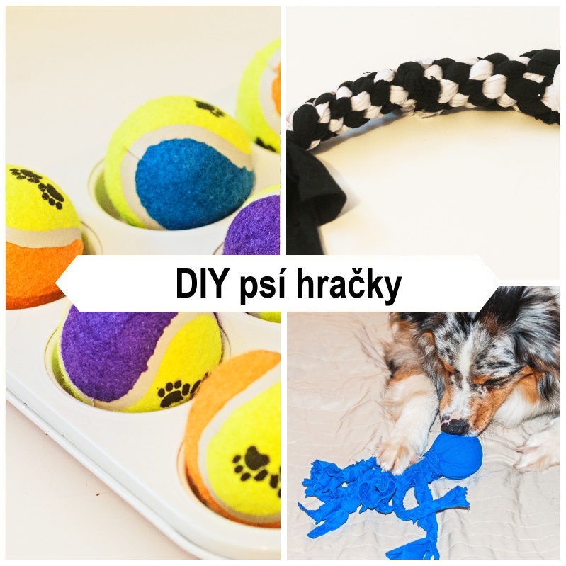 DIY psí hračky 