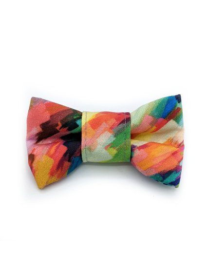 Alicante barevny motylek na obojek motylkem pro psa psi psy krasny stylovy demeven masle