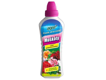 AGRO Kapalné hnojivo pro muškáty 1 l