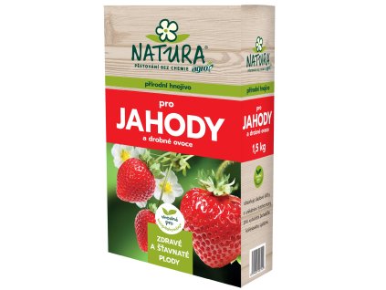 NATURA Přírodní hnojivo na jahody a drobné ovoce 1,5 kg