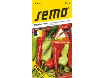 2518 semo zelenina paprika rocni ohnivec
