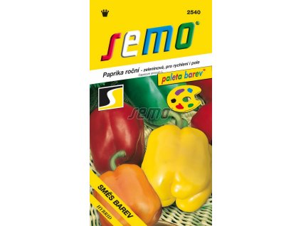 2540 semo zelenina paprika rocni smes barev zeleninova