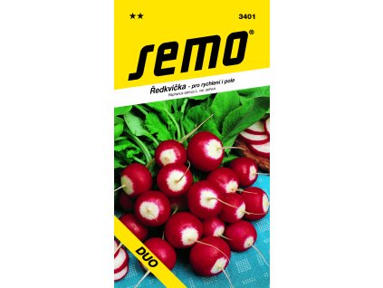 Ředkvička DUO - k rychlení , pole