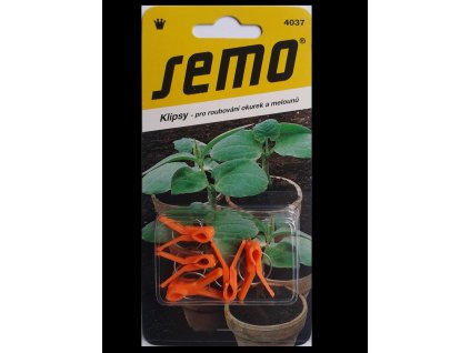 Klipsy na roubování okurek a melounů - plastové klipsy