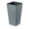 Květináč FURU SQUARE 29,5 cm - barva: beton