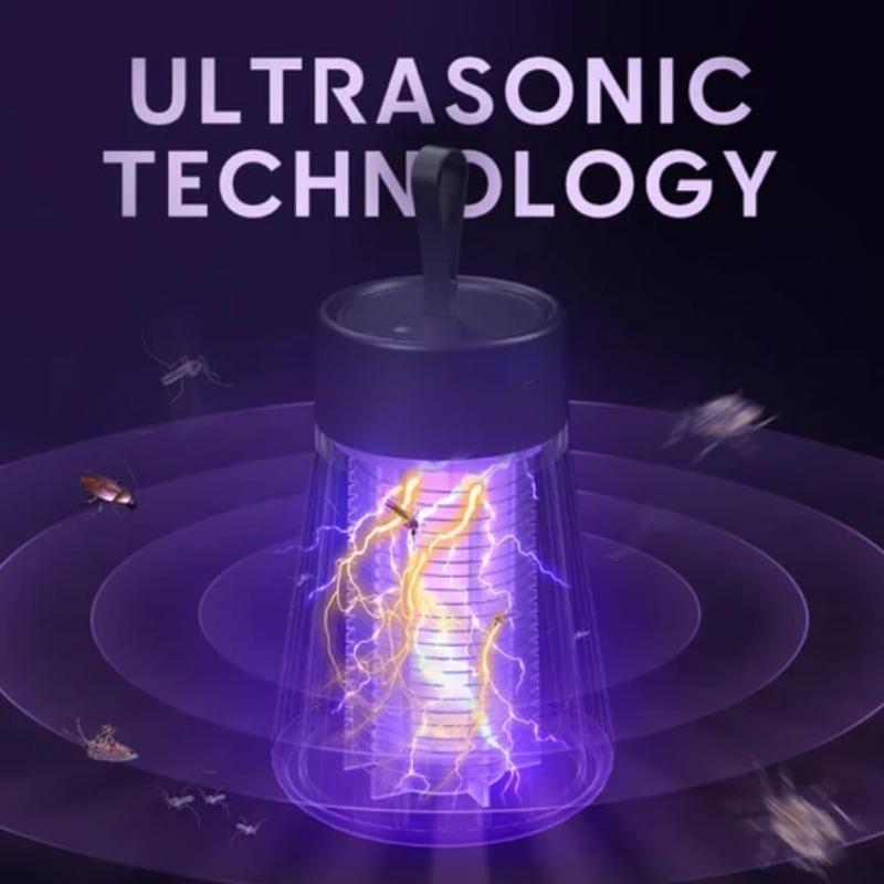 практичен акумулаторен ловец на насекоми - лампа против комари