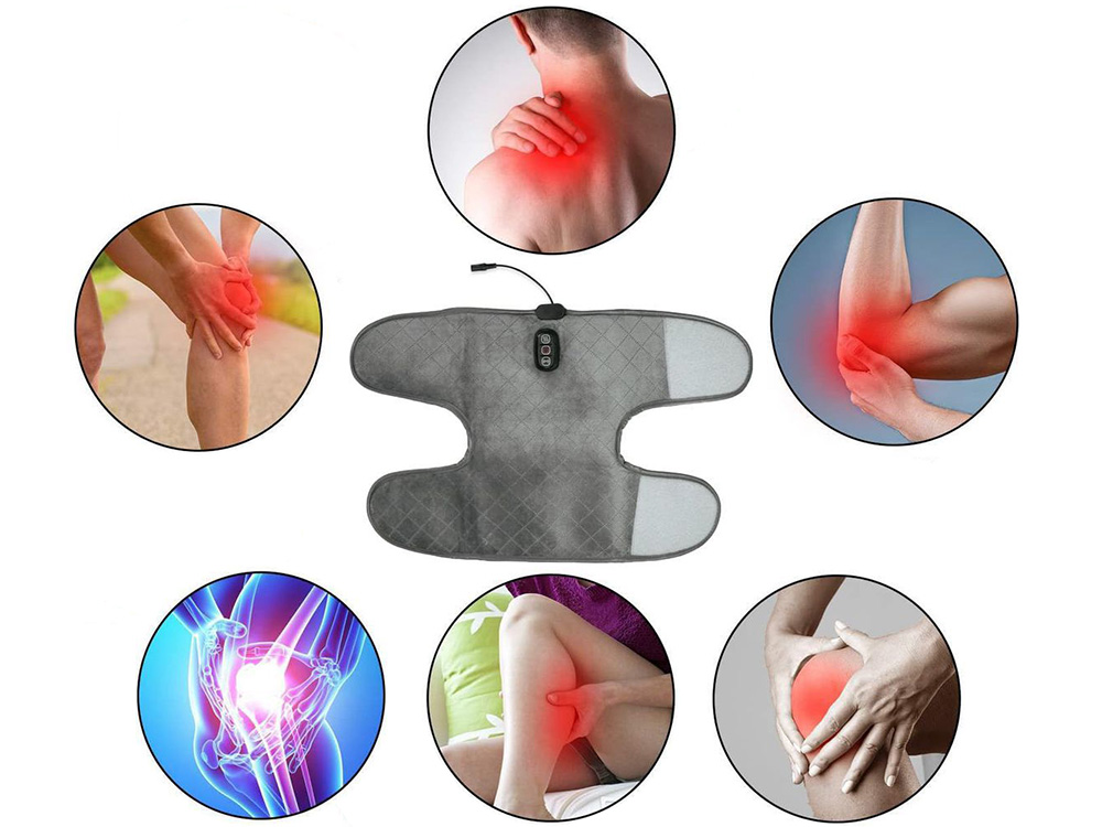 Нагряваща и масажираща превръзка на коляното