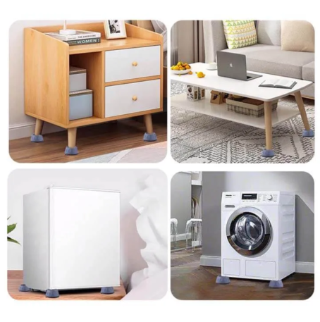 уникални антивибрационни подложки против шум под пералнята