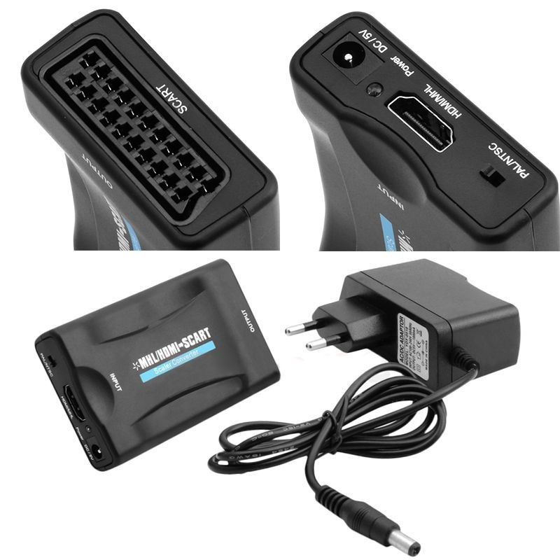 преобразувател-намаляване на Scart-to-hdmi