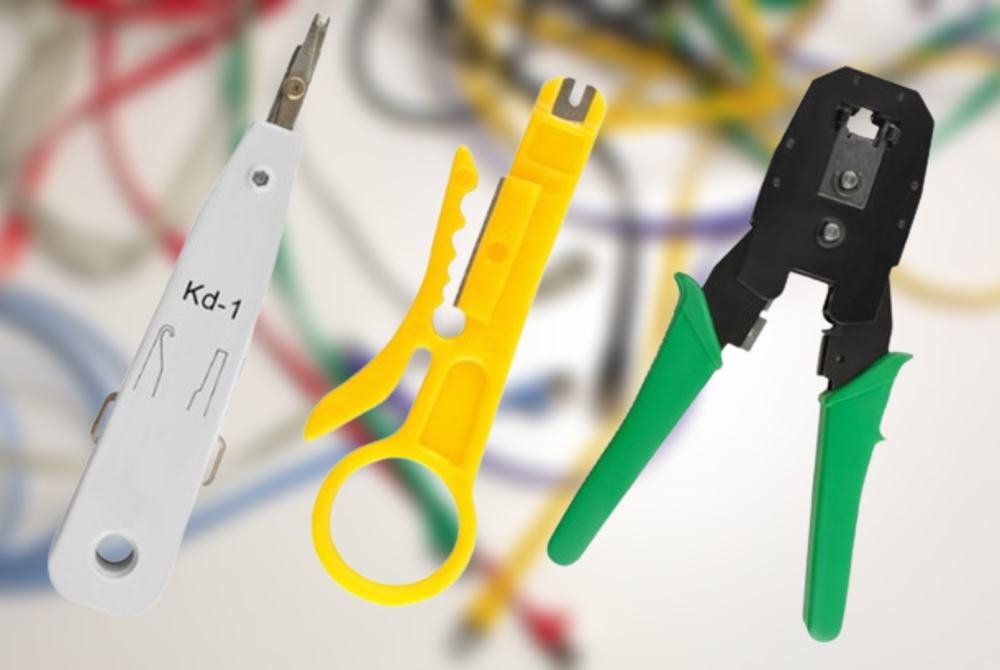 Практичен комплект инструменти за оптичен кабел