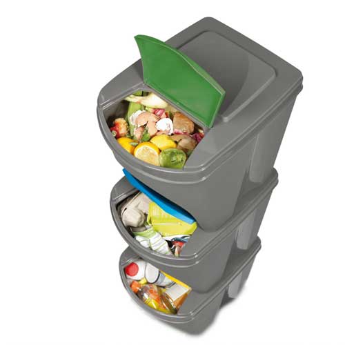 коси за сортирани отпадъци