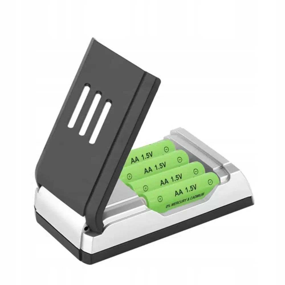 мощно зарядно устройство за батерии AA и AAA2