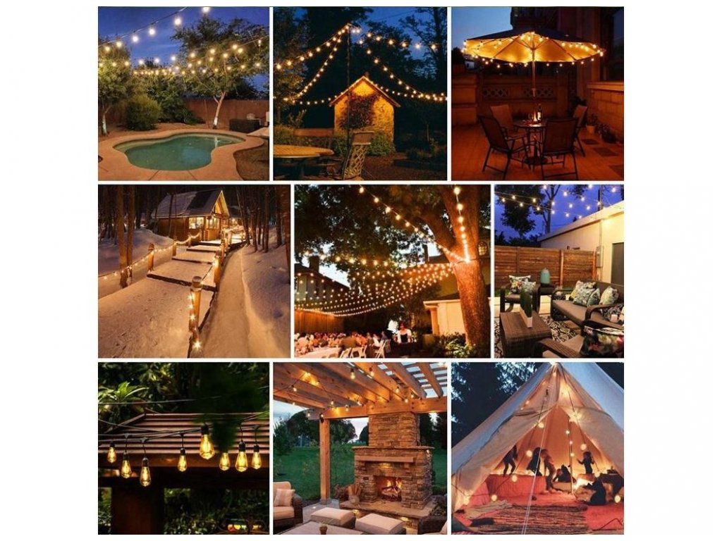 уникален градински гирлянд