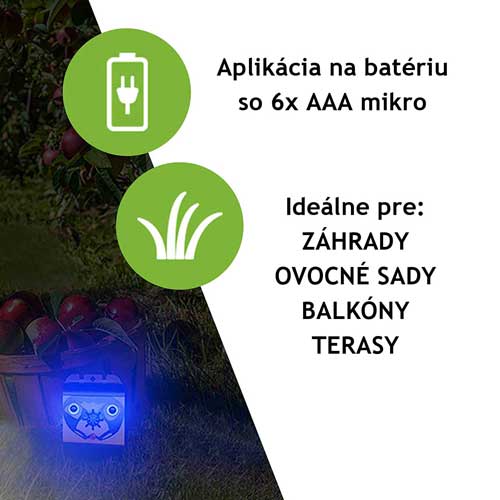 уникален ултразвуков репелент за птици