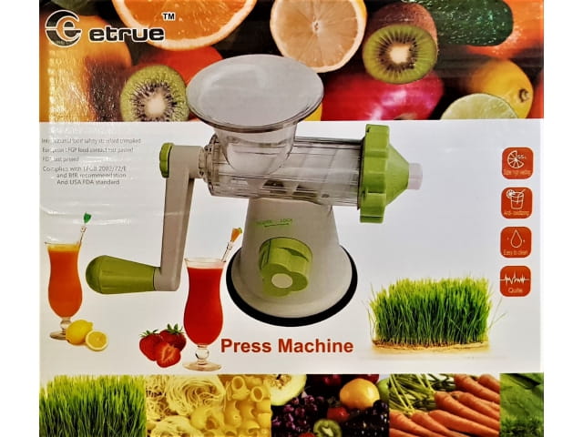 Уникална ръчна сокоизстисквачка за плодове и зеленчуци