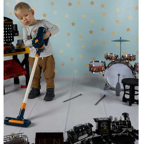 оригинална детска вертикална ръчна прахосмукачка с богати аксесоари