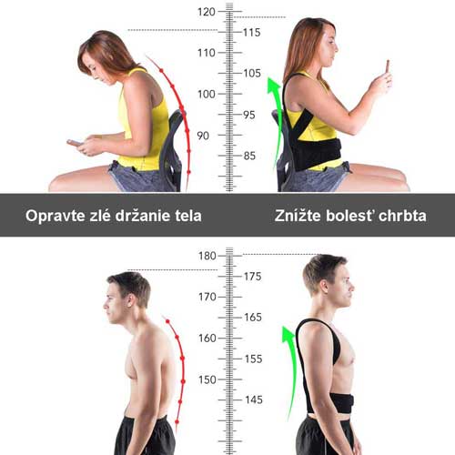 ортопедичен коректор за коригиране на държането на тялото