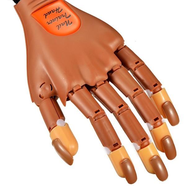 уникална подвижна ръка за практикуване на маникюр