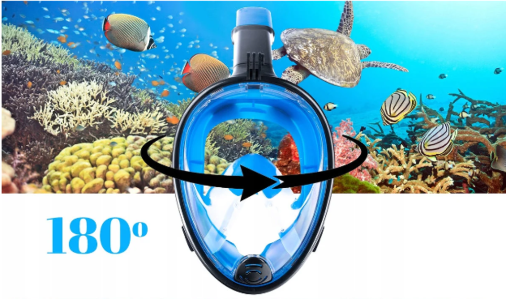 Практична маска за шнорхел