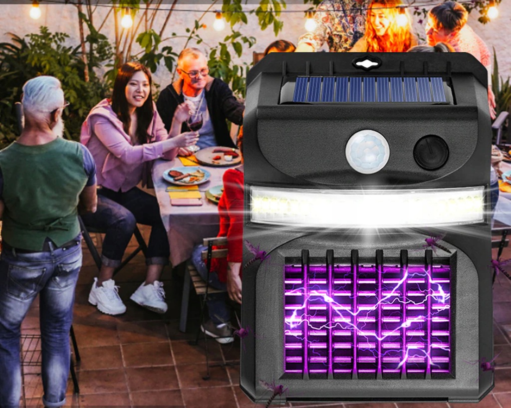 слънчева лампа против насекоми