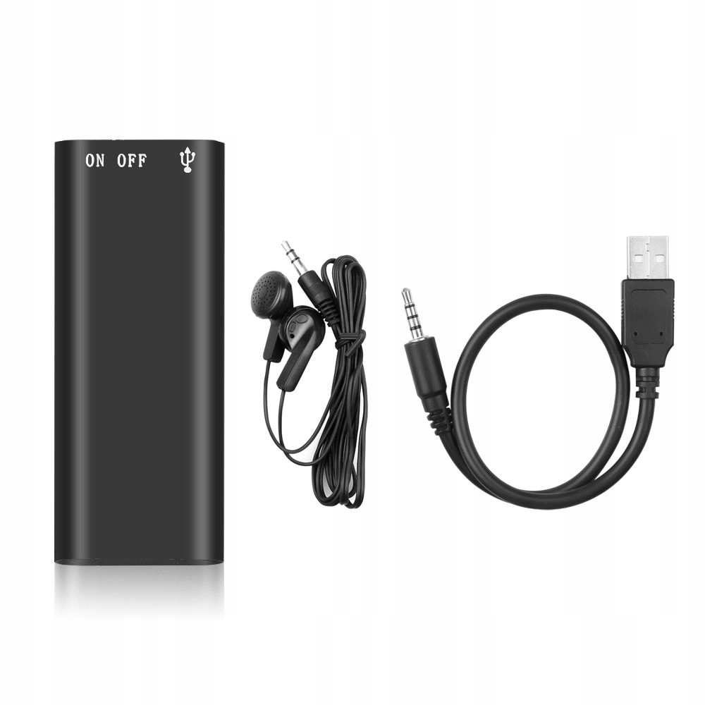 отличен MINI цифров диктофон със слушалки