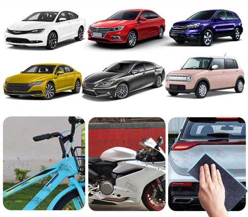 кърпа за ремонт на драскотини по колата