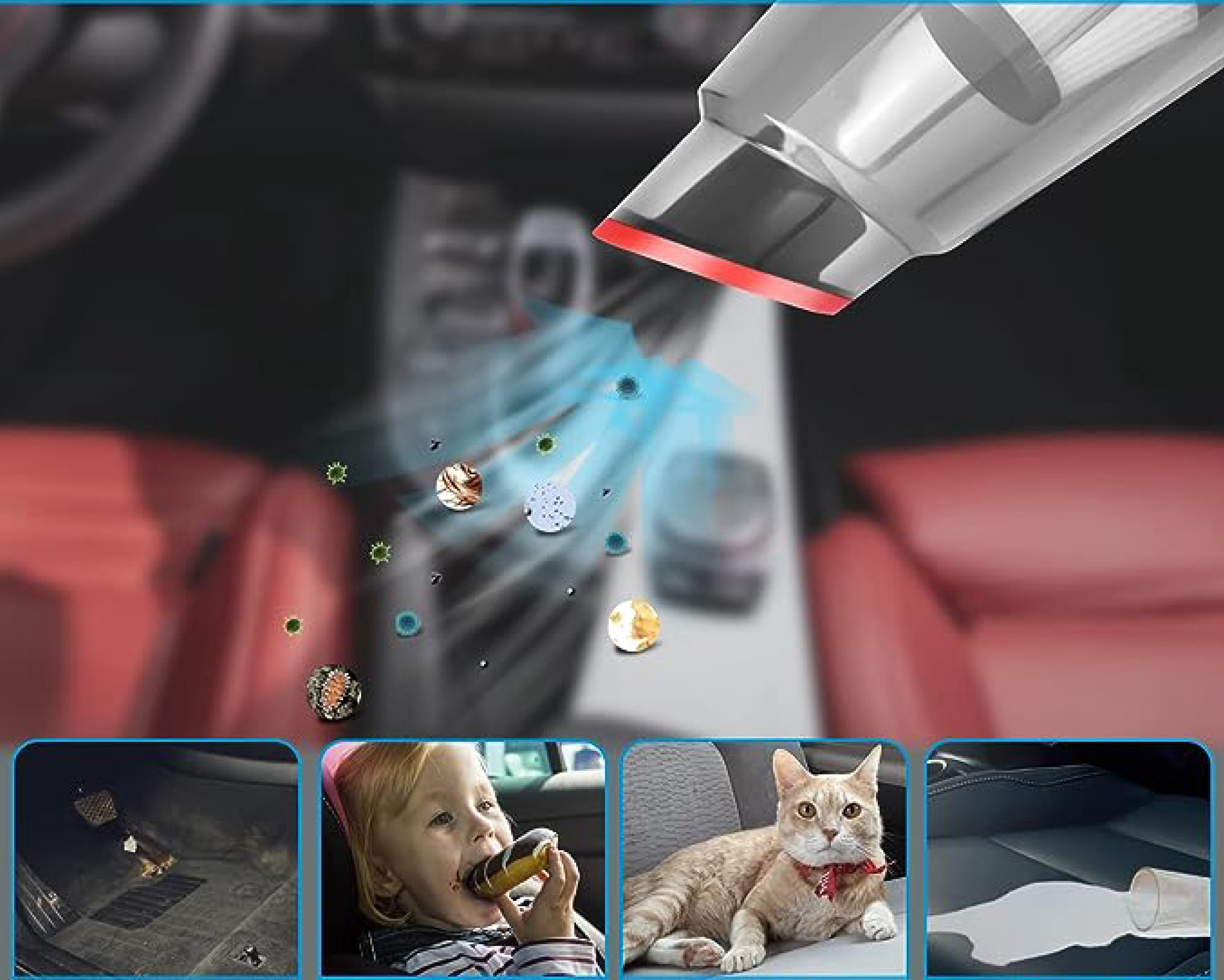 практична ръчна прахосмукачка за кола