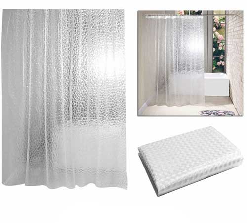 практична завеса за душ