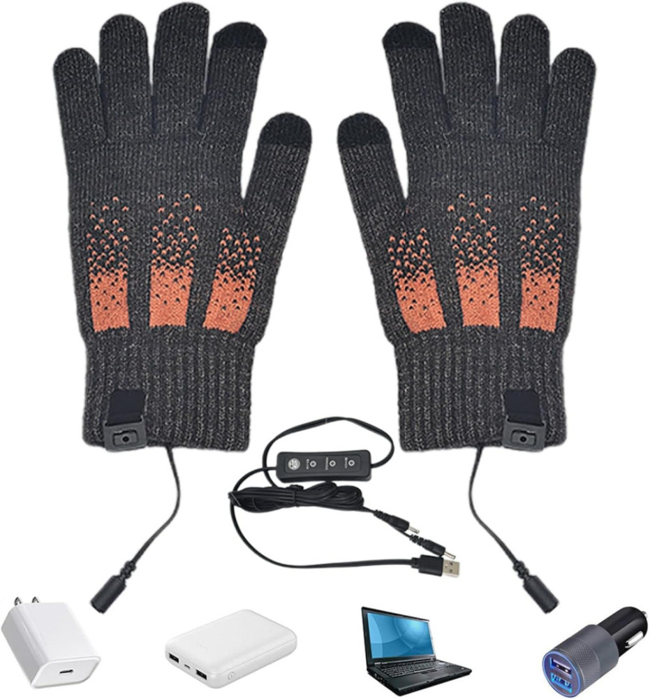 Нагрети плетени ръкавици