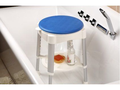 практичен въртящ се душ стол