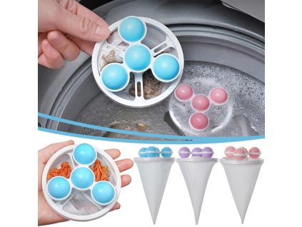 Уникален уловител за мъх и косми за пералнята