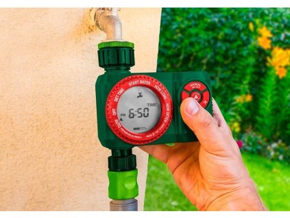 Уникален таймер за напояване на градината