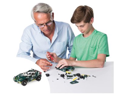 Практичен комплект за сглобяване на коли с маховик 5 в 1