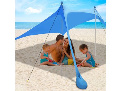 Уникална плажна палатка с UV защита