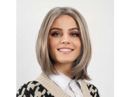 Kvalitná parochňa - karamelovo-blond bob