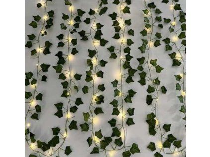 umelý brečtan s osvetlením