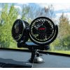 Висококачествен двоен 12V автомобилен вентилатор