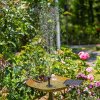 практичен соларен фонтан за градинското езерце