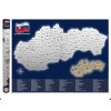 уникална скреч карта на Словакия