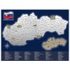 скреч карта Словакия