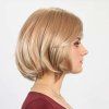 Kvalitná parochňa - blond bob s medenými odleskami