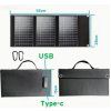 Преносим сгъваем USB соларен панел