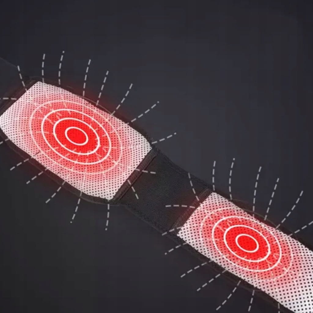 Hřejivý bederní pás s magnety a turmalínem