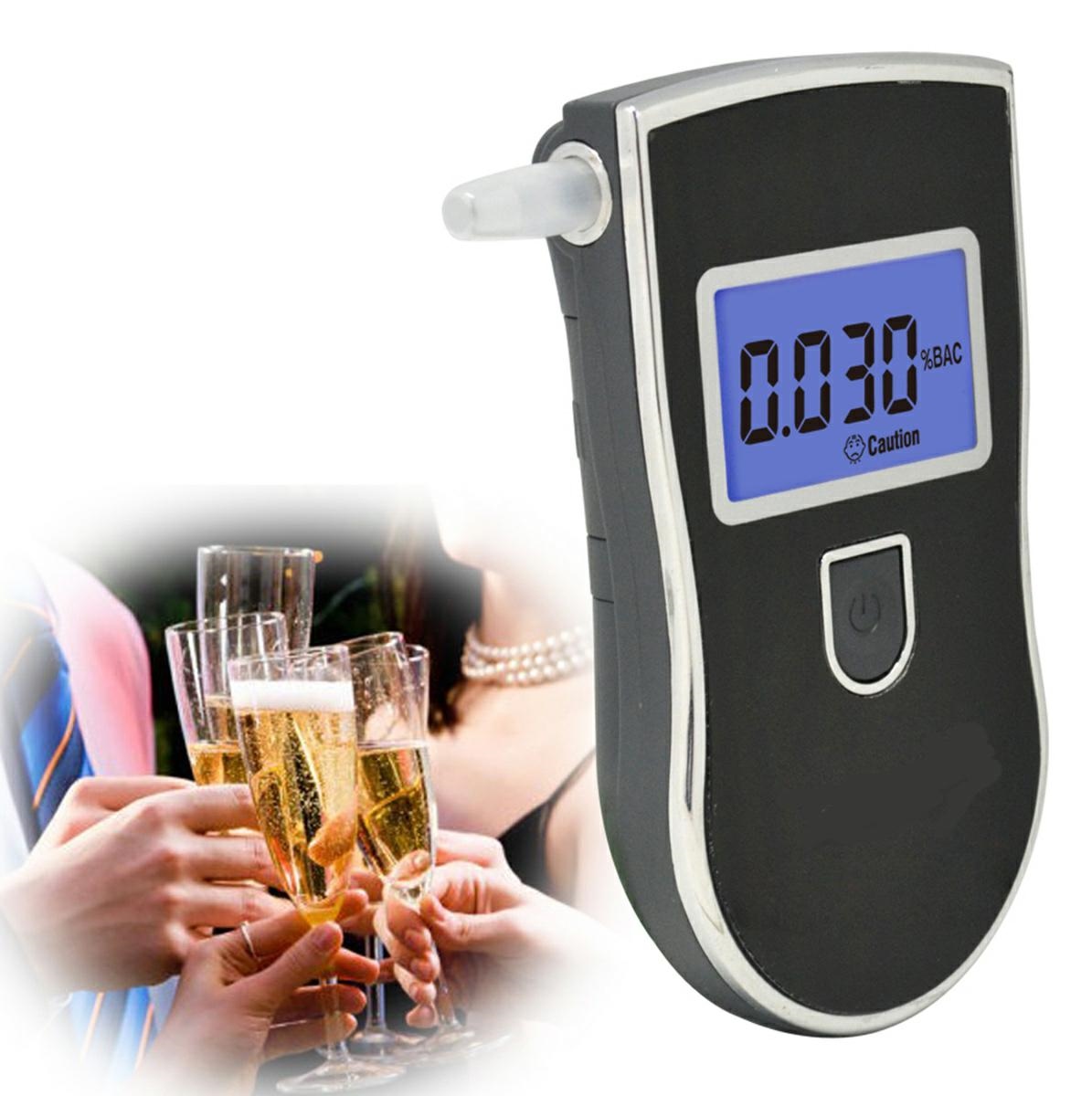 Spolehlivý digitální alkohol tester s náustkem