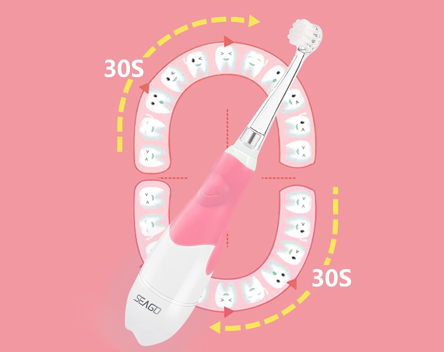 dětský sonický zubní kartáček