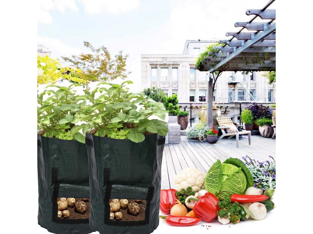 Pětbalení - Pěstitelský pytel na pěstování brambor, rajčat a zeleniny v  pytli